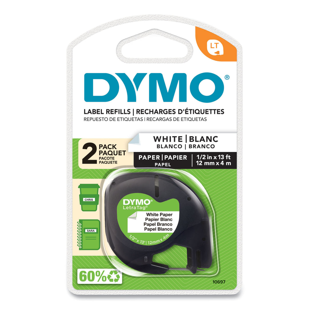 TAPE,LETRA,1/2",PLW,2/PK