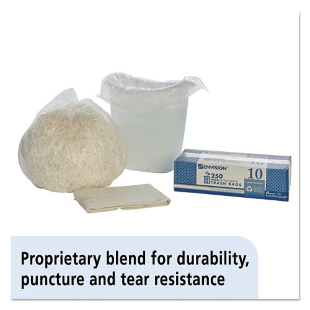 8105011958730 MEDIUM DUTY CAN LINER BAG, CLEAR CS