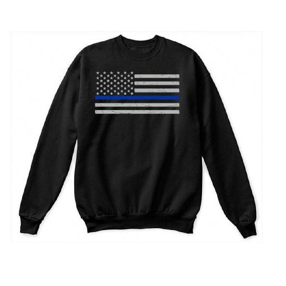 CREW NECK - CLASSIC, THIN BLUE LINE