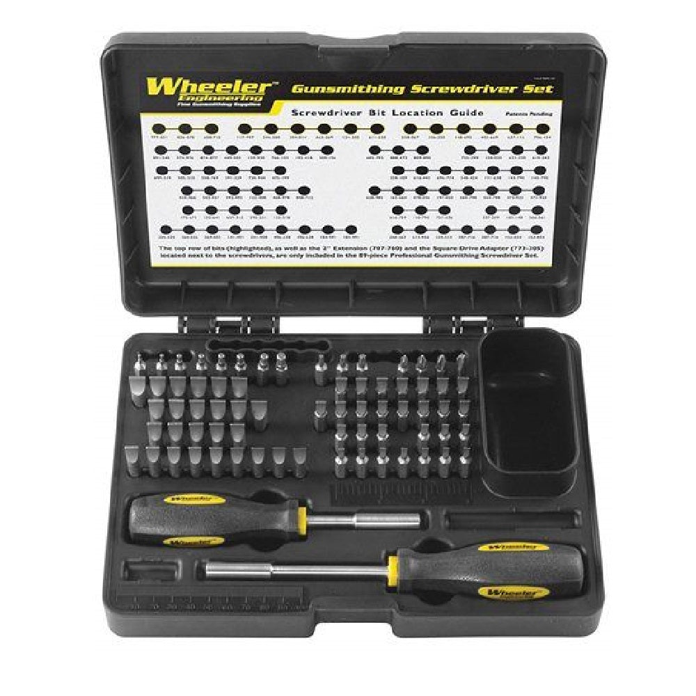 PROFESSIONAL GUNSMITHING SCREWDRIVER SET 72 PC