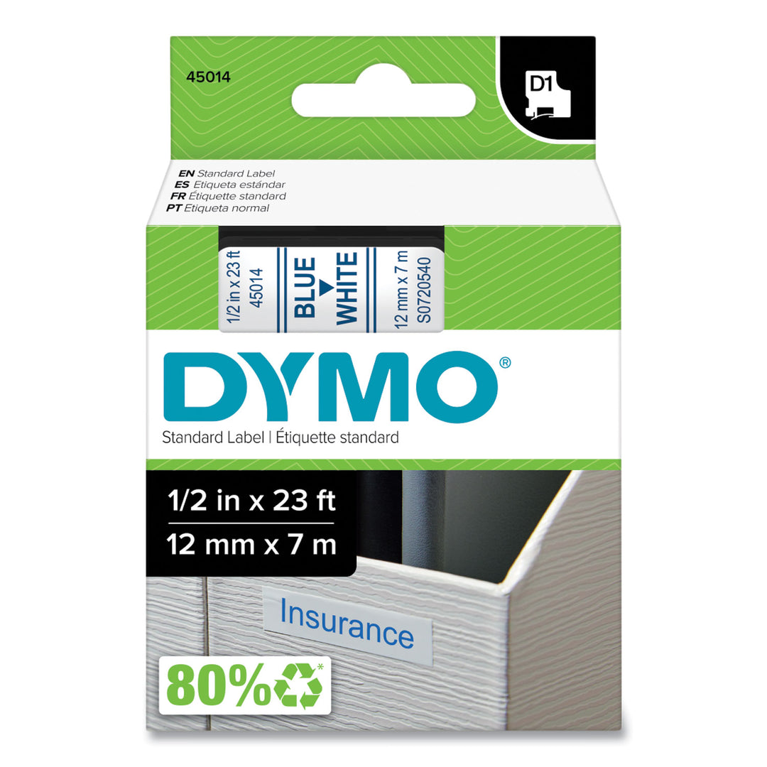 TAPE,CARTRIDGE,1/2,BE/WHT