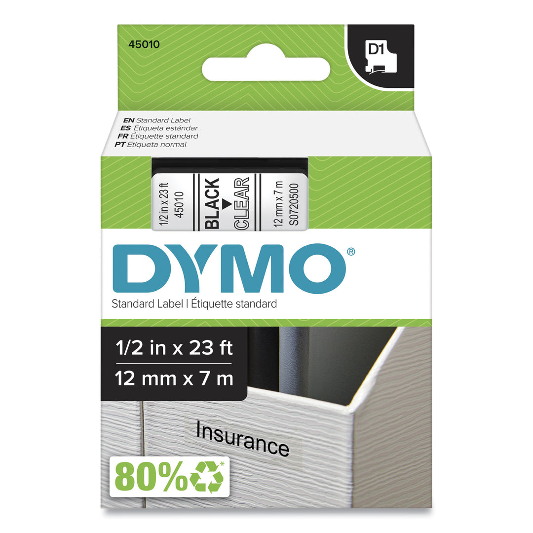TAPE,CARTRIDGE,1/2,BK/CLR