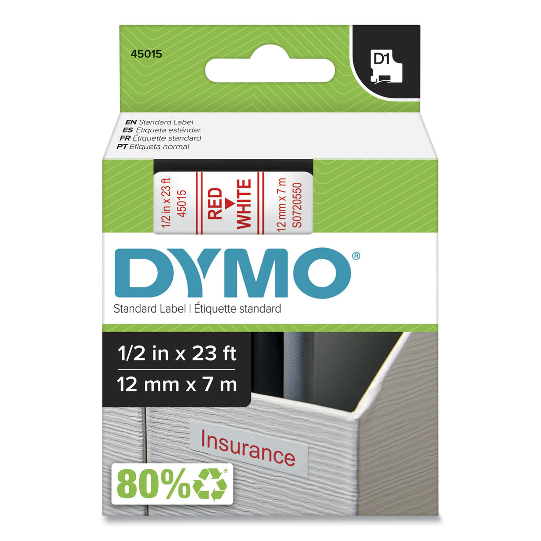 TAPE,CARTRIDGE,RD ON WHT