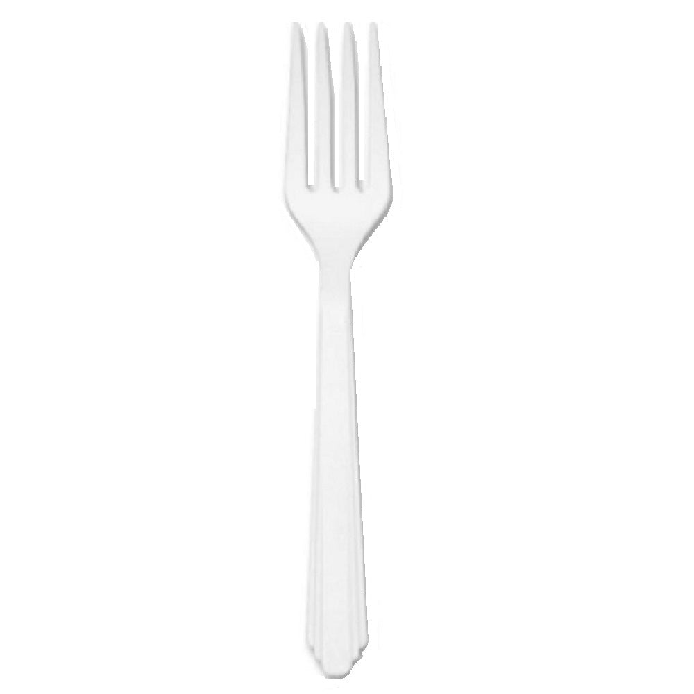 Plastic Forks White Heavy Duty