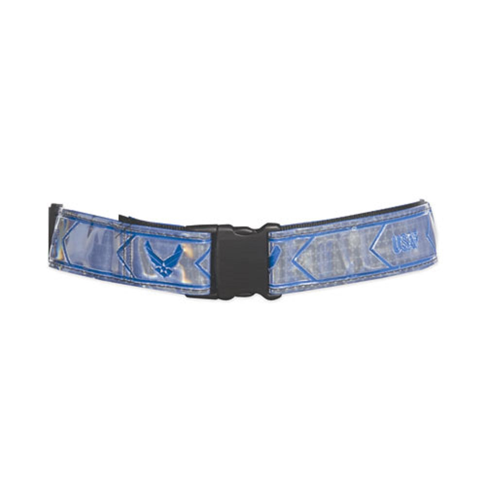 SAFETY REFLECTIVE BELT - AIR FORCE SILVER/BLUE – Arocep