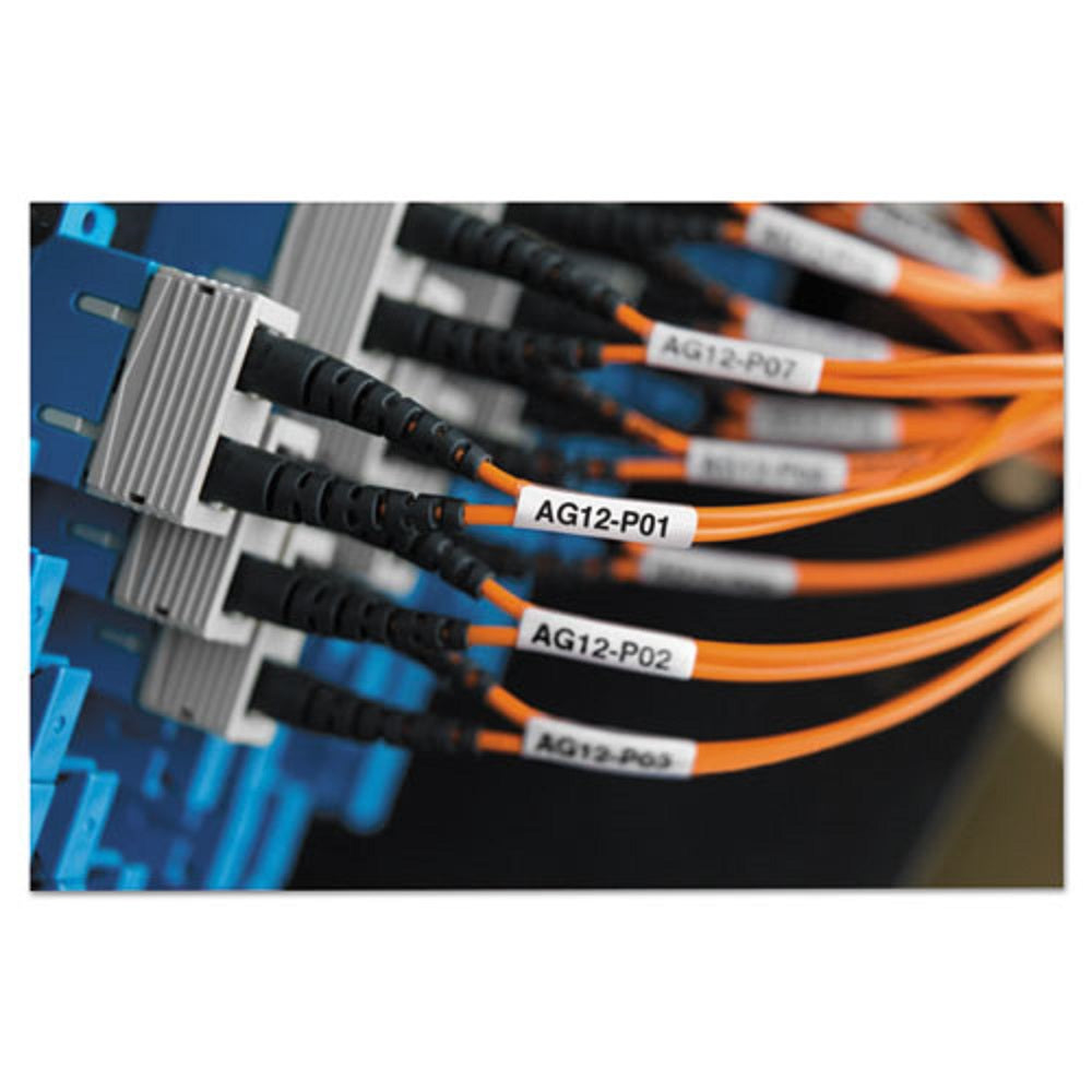 XTL PRE-SIZED LABELS - 150/CARTRIDGE - WHITE/BLACK PRINT