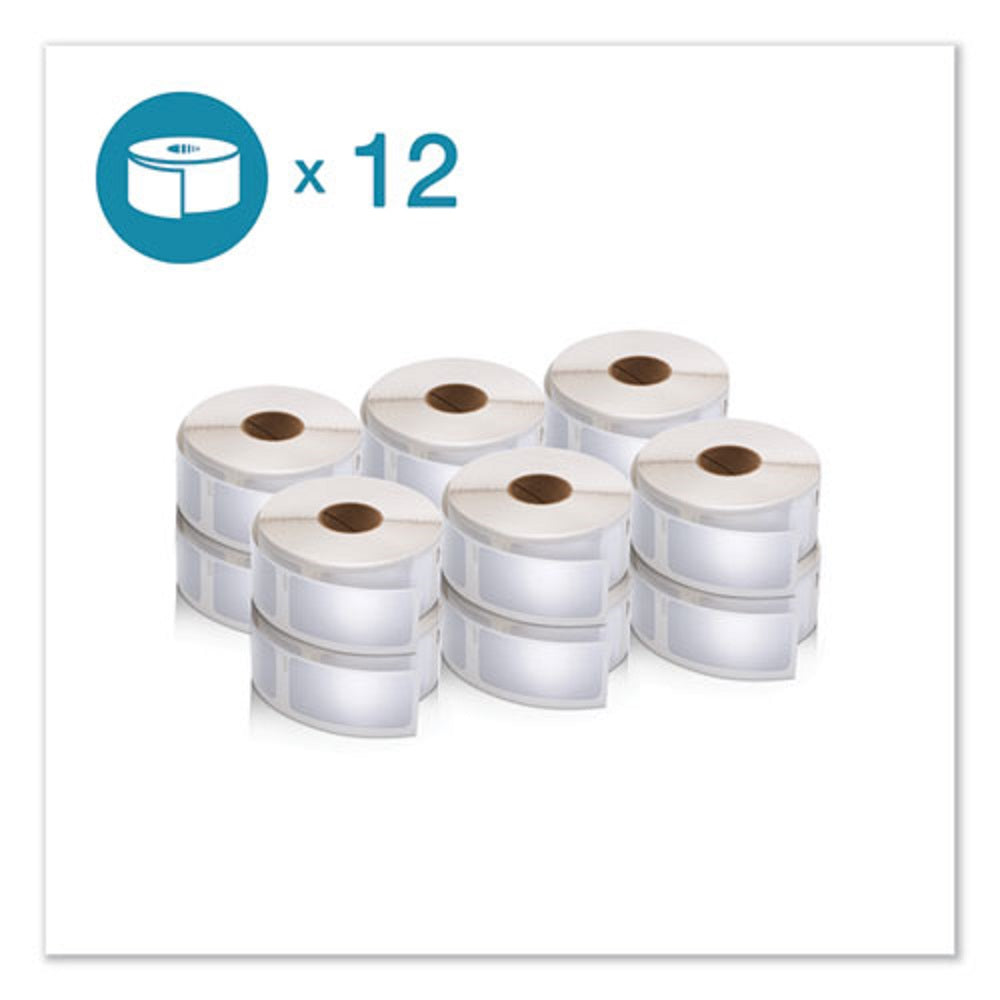 LW MULTI-PURPOSE LABE;S - 500/ROLL - 12 ROLLS/PACK