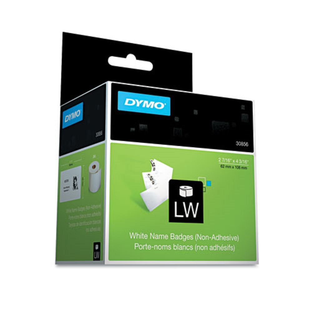 NAME BADGE INSERT LABELS - 250/BOX - WHITE
