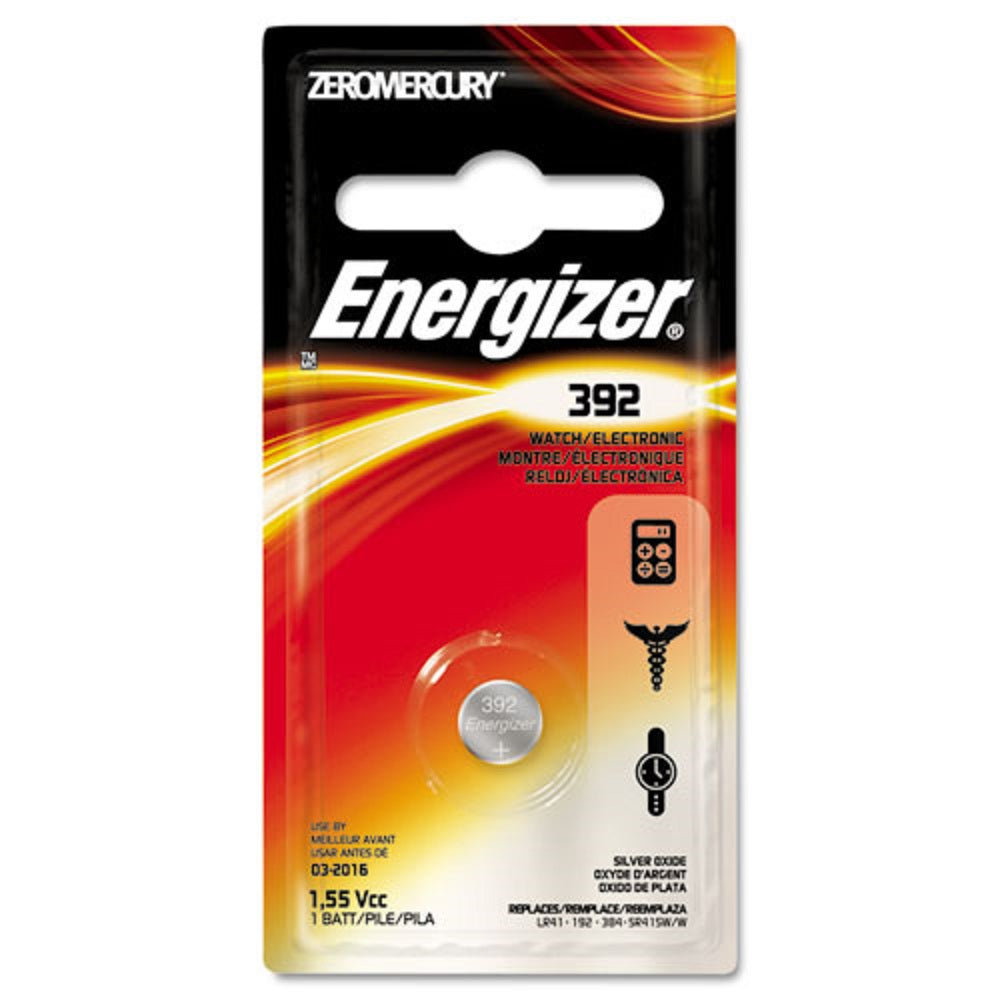 ENERGIZER® 392 SILVER OXIDE BUTTON CELL BATTERY
