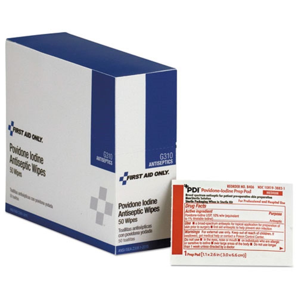 REFILL FOR SMART COMPLIANCE GENERAL BUSINESS CABINET - PVP LODINE - 50/BOX