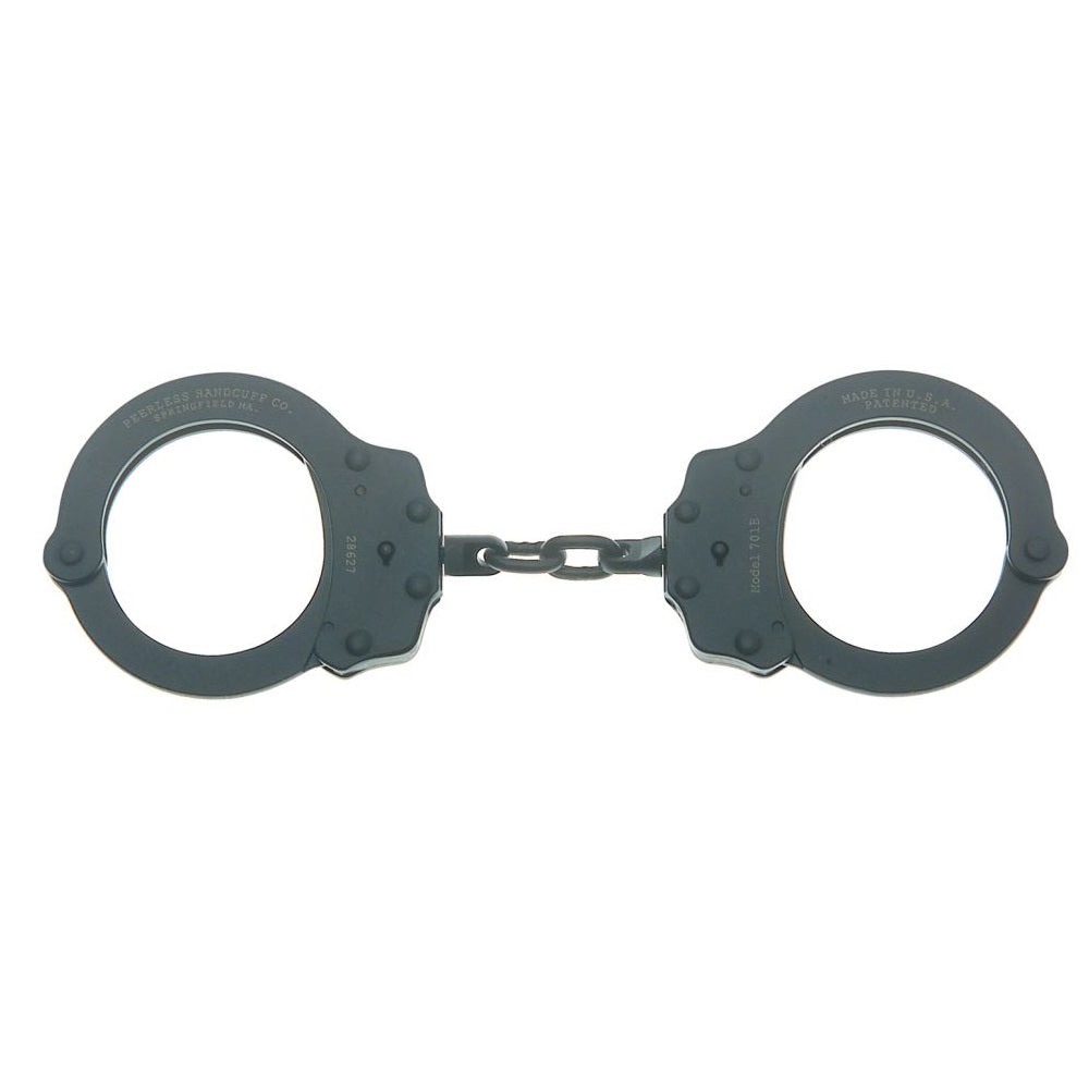 MODEL 701C - CHAIN LINK HANDCUFF - BLACK OXIDE FINISH