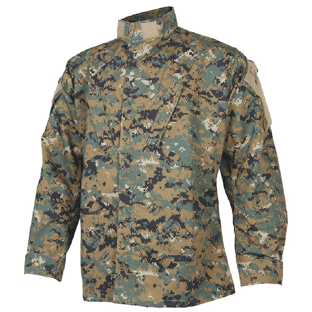 TACTICAL RESPONSE UNIFORM (T.R.U.) 65/35 POLYESTER/COTTON SHIRT -  CAMO OPTIONS