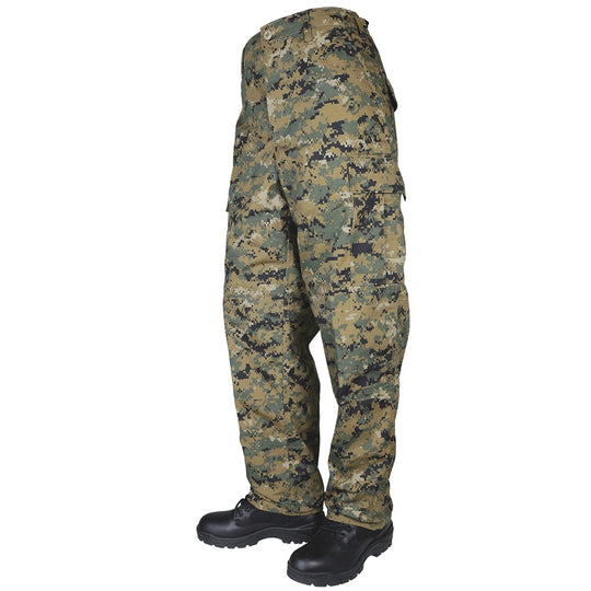 BDU PANTS 65/35 POLYESTER COTTON RIP-STOP, CAMO