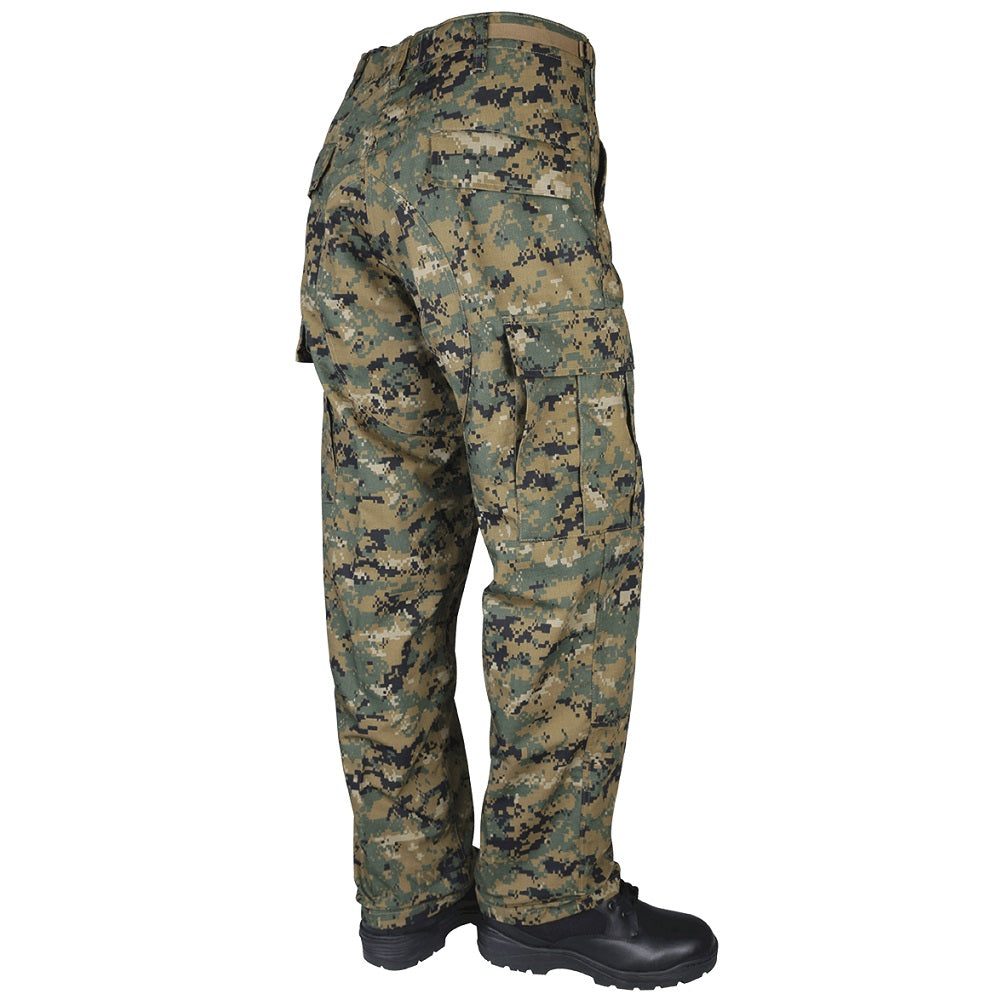 BDU PANTS 65/35 POLYESTER COTTON RIP-STOP, CAMO