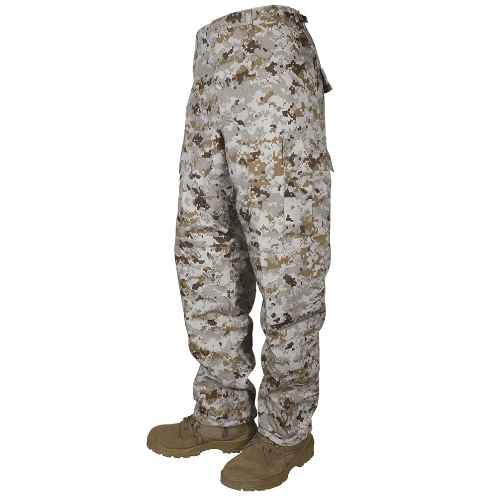 BDU PANTS 65/35 POLYESTER COTTON RIP-STOP, CAMO