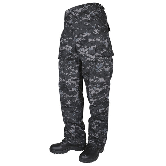 BDU PANTS 65/35 POLYESTER COTTON RIP-STOP, CAMO