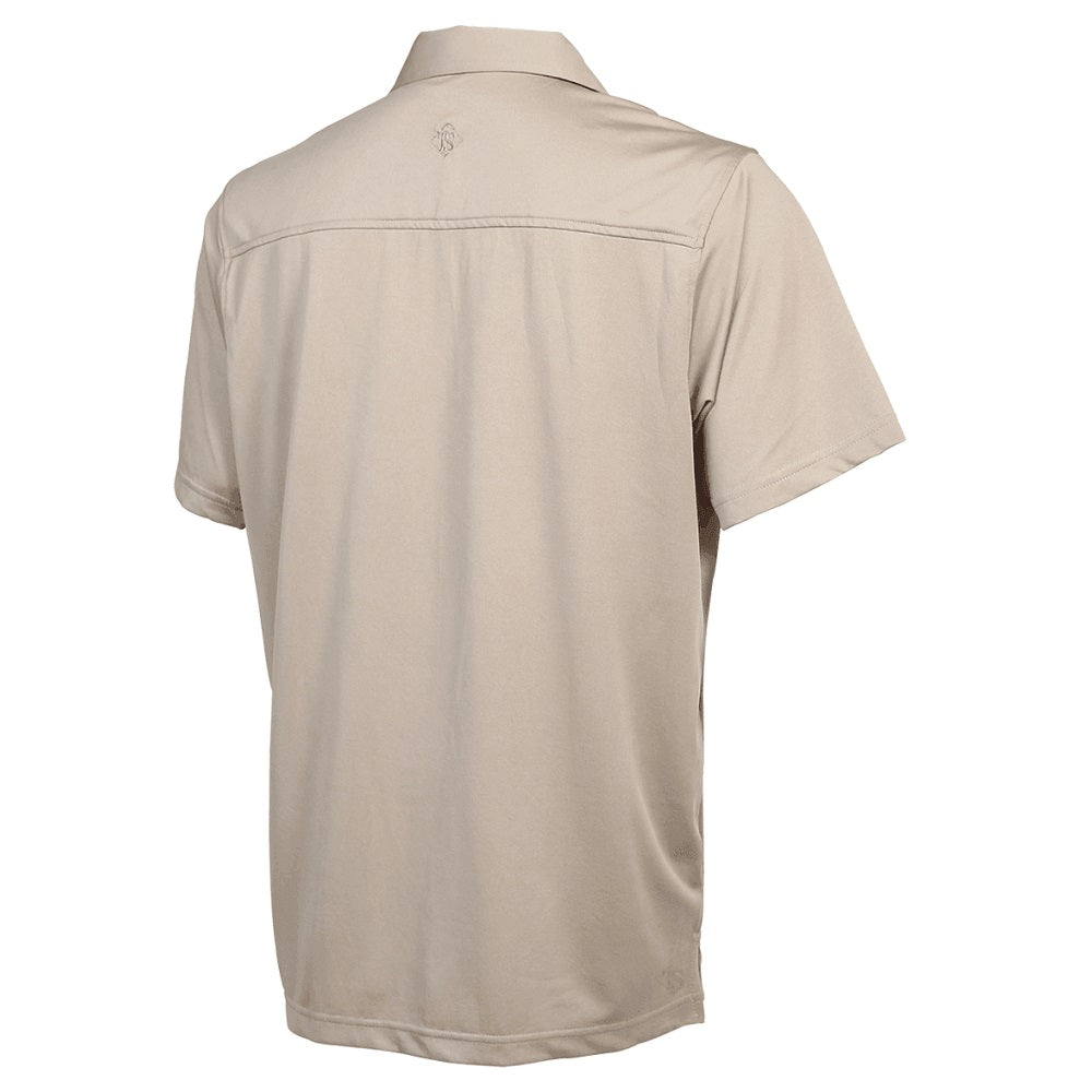 24-7 SERIES MEN'S ECO TEC KNIT CAMP SHIRT