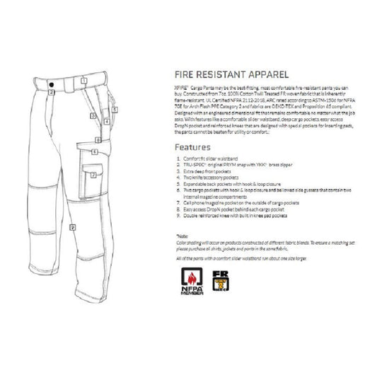 XFIRE CARGO PANTS