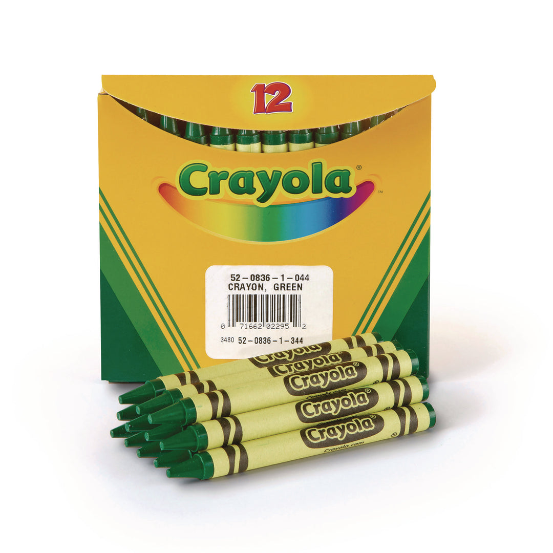 CRAYON,ALL,GRN,12/BX