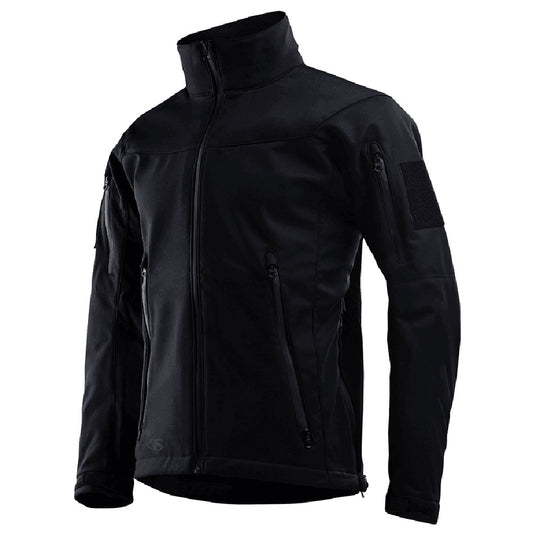 24-7 SERIES TACTICAL SOFTSHELL JACKET - BLACK