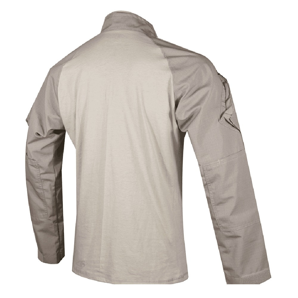 T.R.U. 1/4 ZIP 65/35 POLYESTER/COTTON COMBAT SHIRT