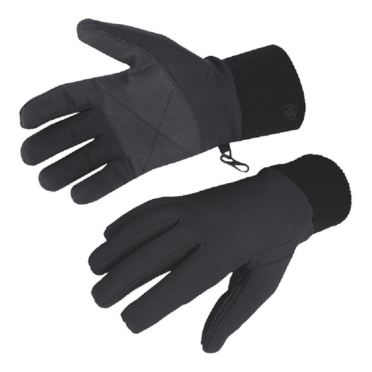 PERFORMANCE SOFTSHELL GLOVES - BLACK