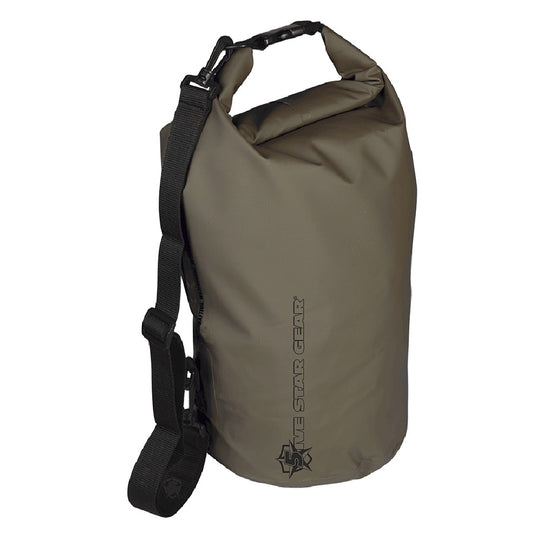 RIVER’S EDGE 20L WATERPROOF DRY BAG - EARTH