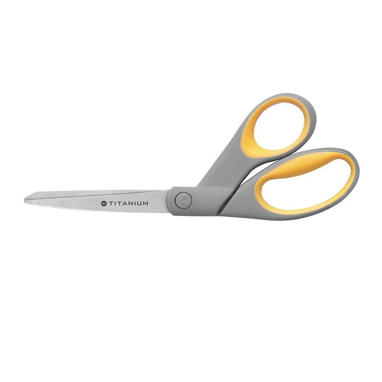 5110016296574 TITANIUM BONDED 8" BENT SCISSORS