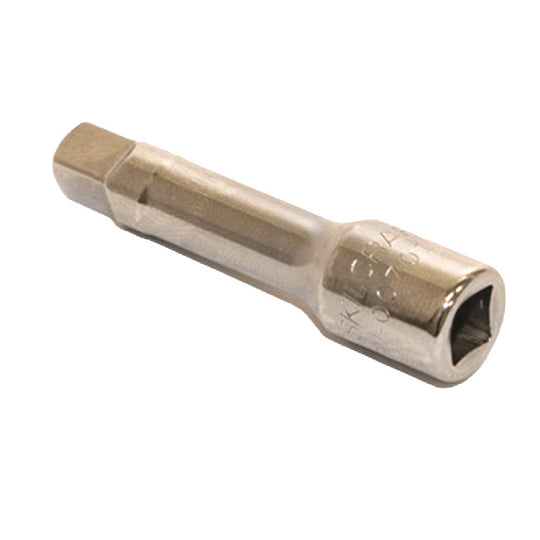 5120013351070, 1/4" DRIVE, 2" KNURLED CHROME EXTENSION