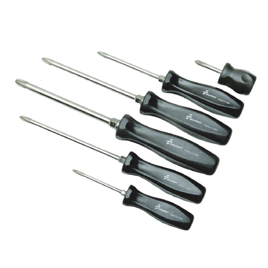 5120016301172 AbilityOne 6301172, Pro-Grade Screwdriver, 6 Piece Set, #1 - 4 Phillips Head Ea