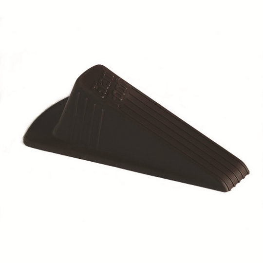 5340016936361 AbilityOne, Doorstop, No-Slip, Wedge Style, Rubber, Large, Brown Bx