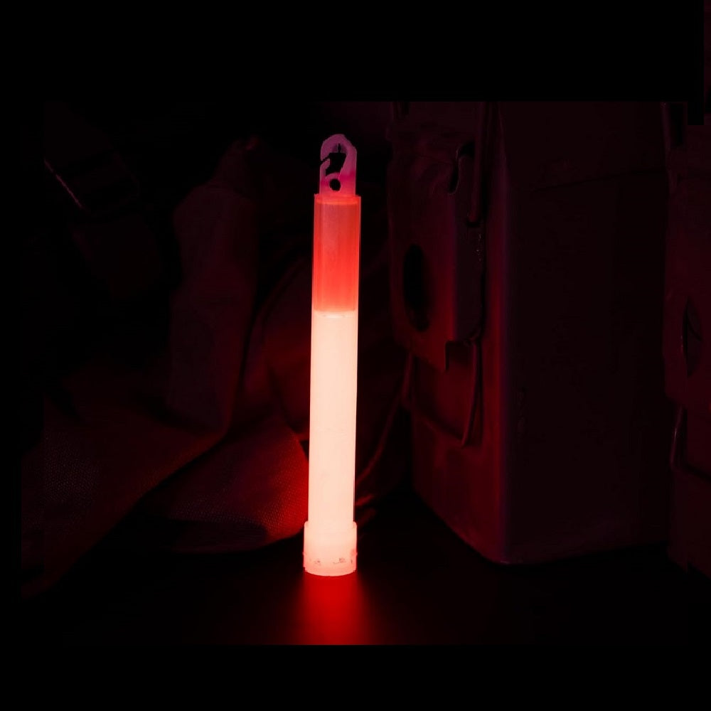 6260012308601 AbilityOne, LC Industries, Chemlight Lightstick, 30-Minute, 6", Red Bx