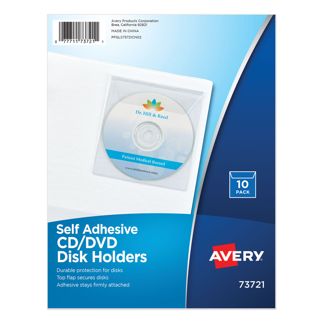 HOLDER,CD/DVD ADHSVE,CLR