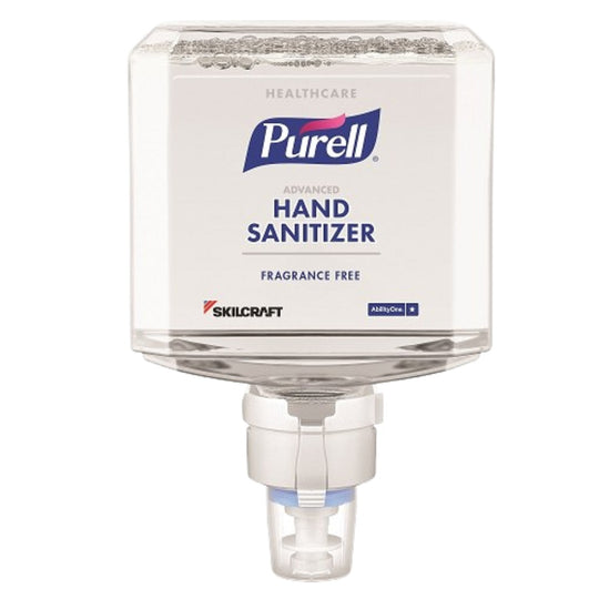 6508016941820 AbilityOne, PURELL® Skilcraft® Healthcare Advanced Gentle & Free Foam Hand Sanitizer Refill - 1200mL BX