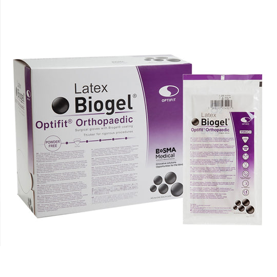 BIOGEL OPTIFIT ORTHOPAEDIC SURGICAL POWDER-FREE GLOVES, SIZE 9.0 CS