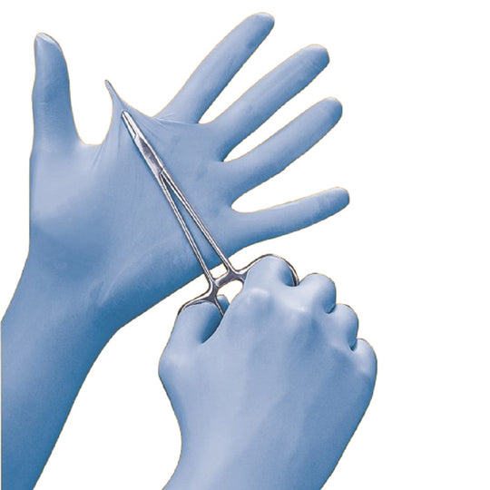 SMOOTH NITRILE EXAMINATION POWDER-FREE GLOVES, X-SMALL CS