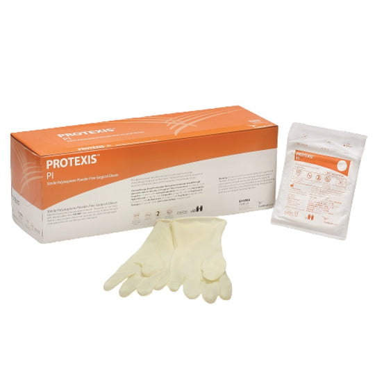 PROTEXIZ PI SURGICAL POWDER-FREE GLOVES, SIZE 5.5 CS