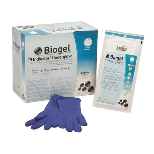 BIOGEL PI INDICATOR UNDERGLOVE SURGICAL POWDER-FREE GLOVES, SIZE 5.5  CS