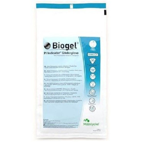 BIOGEL PI INDICATOR UNDERGLOVE SURGICAL POWDER-FREE GLOVES, SIZE 5.5  CS