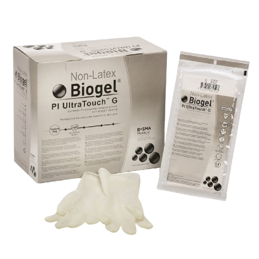 BIOGEL PI ULTRATOUCH G  SURGICAL POWDER-FREE GLOVES, SIZE 5.5  CS