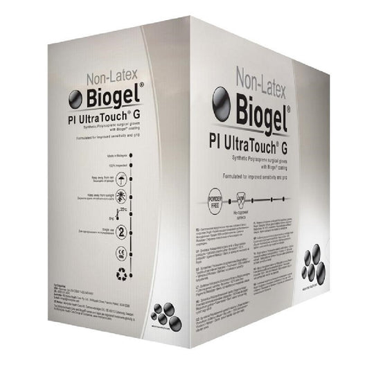 BIOGEL PI ULTRATOUCH G  SURGICAL POWDER-FREE GLOVES, SIZE 5.5  CS