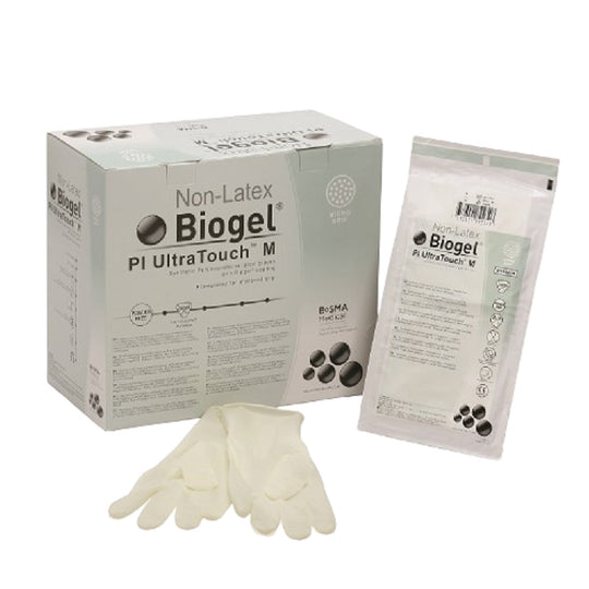 BIOGEL PI ULTRATOUCH M SURGICAL POWDER-FREE GLOVES, SIZE 5.5  CS