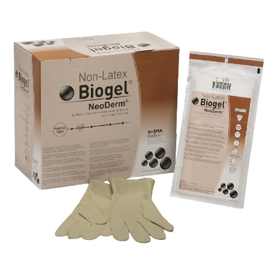 BIOGEL NEODERM SURGICAL POWDER-FREE GLOVES, SIZE 9.0  CS