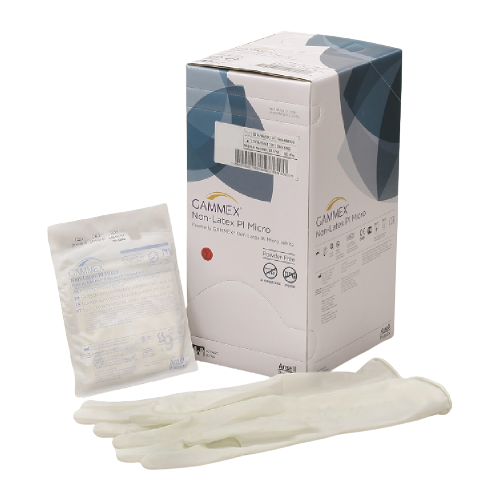 GAMMEX NON-LATEX PI MICRO SURGICAL POWDER-FREE GLOVES, SIZE 7.5  CS