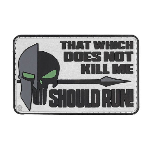 SHOULD RUN MORALE PATCH - GREY/BLACK