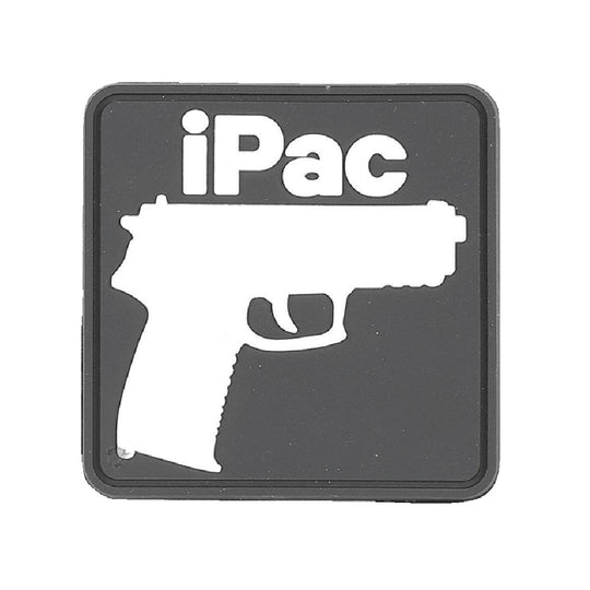 IPAC MORALE PATCH - BLACK/WHITE