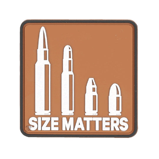 SIZE MATTERS MORALE PATCH - COYOTE