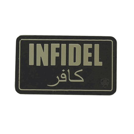 INFIDEL MORALE PATCH - BLACK/TAN