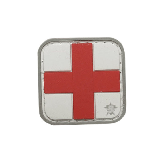 RED CROSS MORALE PATCH - WHITE/RED