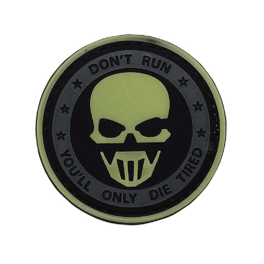 DON'T RUN - GHOST NIGHT GLOW MORALE PATCH - GLOW